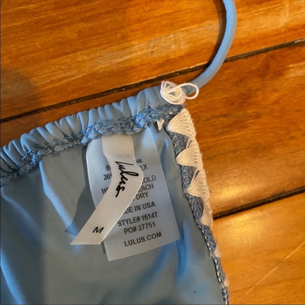 Lulu’s Spring Boho Bikini Top